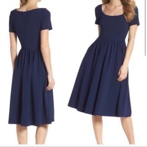 Gal Meets Glam Fit and Flare Dress